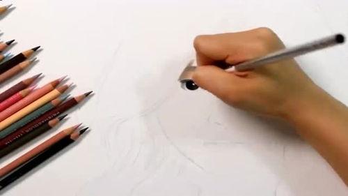 牛人绘画明星视频,一笔一划绘出璀璨星辉