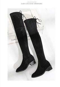 日本网红长筒靴图片,网红演绎冬日时尚风采